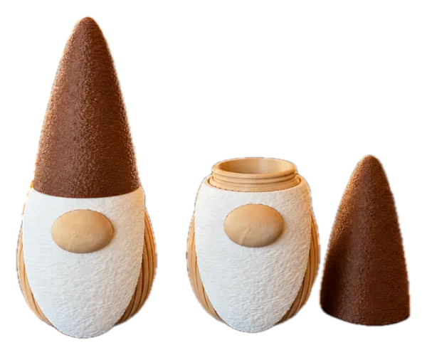 Kleine grommel bruin