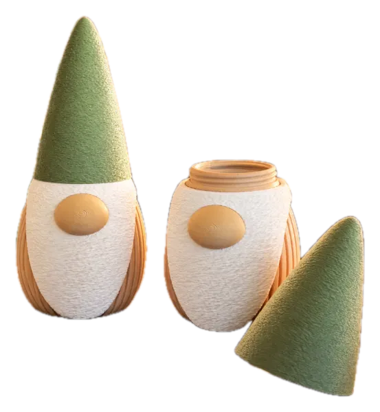 Kleine grommel groen