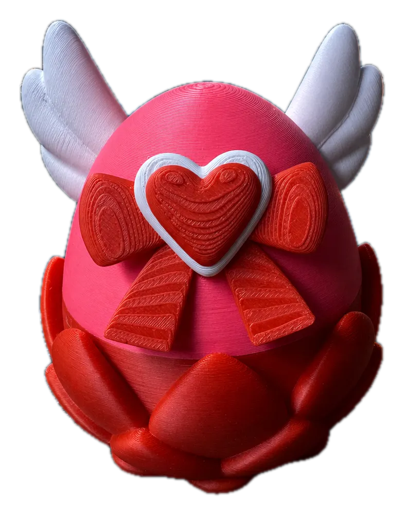 Liefdes draak met ei