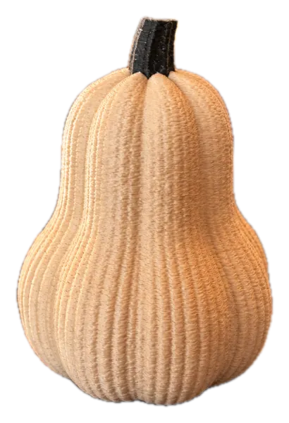 Pompoen klein beige