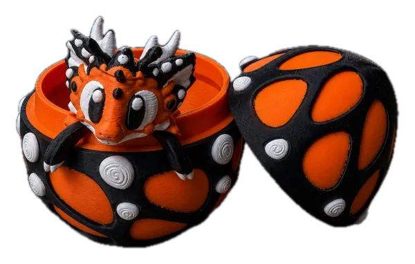 Vlinder draak met ei